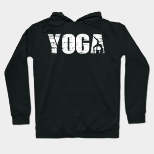 Distressed Look Yoga Gift For Yogis Hoodie